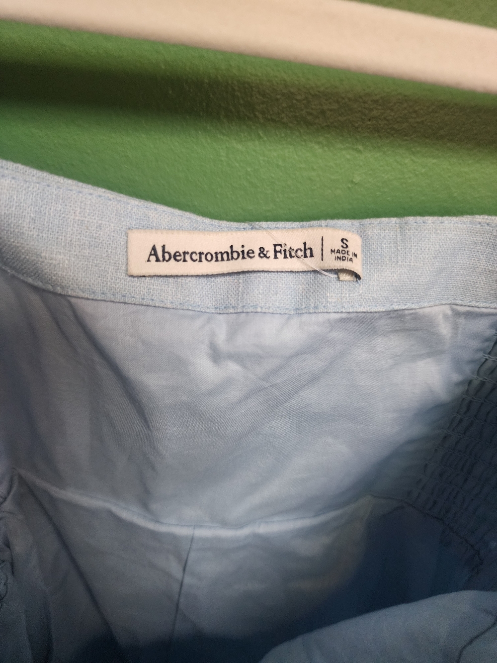 Abercrombie & Fitch strapless mini dress linen - Picture 3 of 6